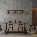 TK LIGHTING CHANDELIER OSLO 6299 3XE27 BROWN - Image 2