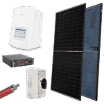 HYBRID Solar System 1P/3.6kW με Πάνελ 580W και Μπαταρία – ELMARK