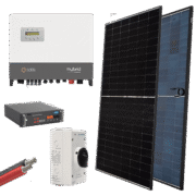 HYBRID Solar System 3P/6kW με Φωτοβολταϊκά Πάνελ 580W και Μπαταρίες – ELMARK