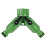 TWO WAY TAP ADAPTOR WITH SWIVEL 3/4