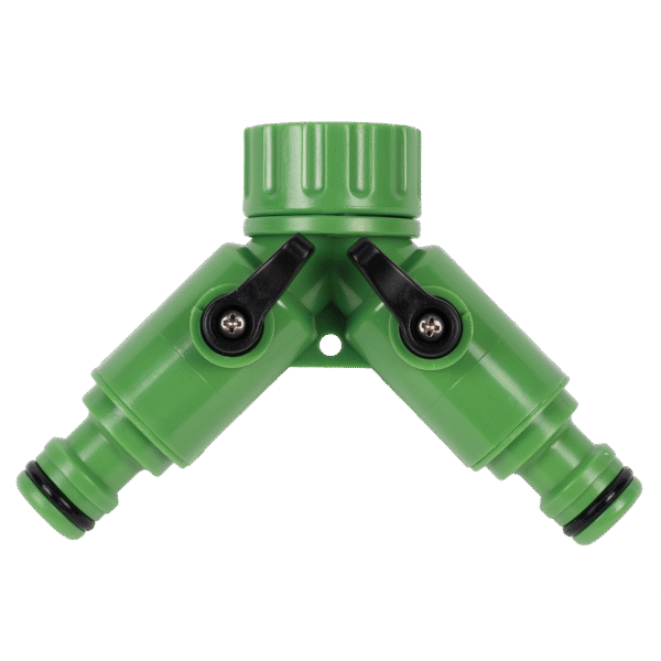 TWO WAY TAP ADAPTOR WITH SWIVEL 3/4 - Image 2