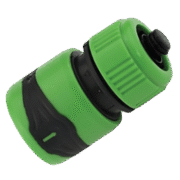RUBBER QUICK LOCKING HOSE CONNECTOR 1/2 WITH STOP