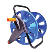 EMPTY HOSE REEL FOR 30M 1/2, BLUE