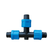 T-CONNECTOR FOR DRIP TAPE 16X16X16MM, 5PCS SET