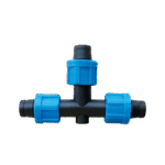T-CONNECTOR FOR DRIP TAPE 16X16X16MM, 5PCS SET - Image 2