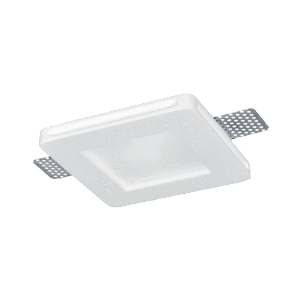 ΣΠΟΤ ΓΥΨΟΥ ΤΕΤΡΑΓΩΝΟ ΜΕ ΔΙΑΧΥΤΗ GU10 - Image 2