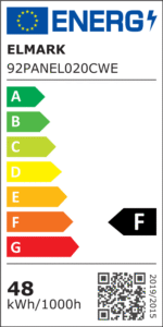 LED ΠΑΝΕΛ 48W 6400K 595x595mm ΛΕΥΚΟ ΠΛΑΙΣΙΟ +ΜΠΑΤΑΡΙΑ ΑΣΦΑΛΕΙΑΣ - Image 4