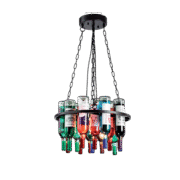 BOTTLES ΠΟΛΥΦΩΤΟ 5XE27 D600XH400mm