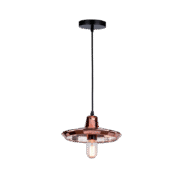 CLARK-1A ΚΡΕΜΑΣΤΟ ΦΩΤΙΣΤΙΚΟ 1XE27 ΧΑΛΚΟΣ D260mm