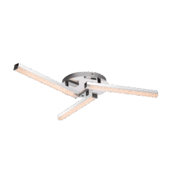 FAYE ΠΛΑΦΟΝΙΕΡΑ LED 3X4W 3200K ΧΡΩΜΙΟ