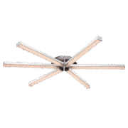 FAYE ΠΛΑΦΟΝΙΕΡΑ LED 6X4W 3200K ΧΡΩΜΙΟ