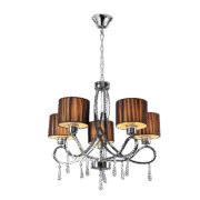 LILLY ΠΟΛΥΦΩΤΟ 5XE27 ΧΡΩΜΙΟ D650X590mm