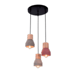 MAJESTIC ΚΡΕΜΑΣΤΟ ΦΩΤΙΣΤΙΚΟ 3XE27 ΠΟΛΥΧΡΩΜΟ