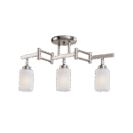 SARA ΠΟΛΥΦΩΤΟ 3XE27 ΝΙΚΕΛ ΜΑΤ