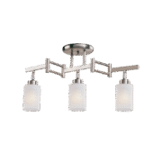 SARA ΠΟΛΥΦΩΤΟ 3XE27 ΝΙΚΕΛ ΜΑΤ