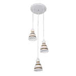 STRIPS ΚΡΕΜΑΣΤΟ ΦΩΤΙΣΤΙΚΟ 3XE27 ΠΟΛΥΧΡΩΜΟ