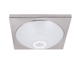 8120 SENSOR ΠΛΑΦΟΝΙΕΡΑ 2XE27 300MM/300MM ΧΡΩΜΙΟ ΜΑΤ