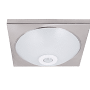 8120 SENSOR ΠΛΑΦΟΝΙΕΡΑ 2XE27 300MM/300MM ΧΡΩΜΙΟ ΜΑΤ