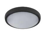 LED ΠΛΑΦΟΝΙΕΡΑ BRLED 12W ΜΑΥΡΗ IP54