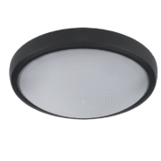 LED ΠΛΑΦΟΝΙΕΡΑ BRLED 12W ΜΑΥΡΗ IP54