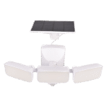 TRIPLE SOLAR FLOODLIGHT 15W IP54 WITH SENSOR, BLAC - Image 2