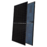 BIFACIAL MONOCRYSTALLINE HALF-CUT SOLAR PANEL N-TYPE TOPCON 580W, BLACK 22,45% + 18% EFFICEIENCY - Image 2