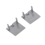 EL-28ECCR END CAP FOR PROFILE EL-28CR, SILVER, SET - Image 2