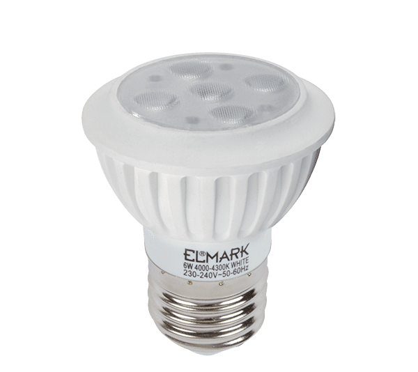 99LED526 LED ΛΑΜΠΤΗΡΑΣ LED7 6W E27 230V ΛΕΥΚΟ - Image 1