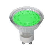 LED ΛΑΜΠΤΗΡΑΣ SMD2835 3W GU10 230V ΠΡΑΣΙΝΟ