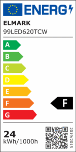 LED ΠΑΝΕΛ ΣΤΡΟΓΓΥΛΟ ΧΩΝΕΥΤΟ 24W 6000-6400K - Image 2