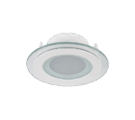 LED ΠΑΝΕΛ ΣΤΡΟΓΓΥΛΟ ΜΕ ΓΥΑΛΙ 6W 2700K - Image 3