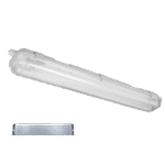 BELLA ΦΩΤΙΣΤΙΚΟ ΜΕ LED ΣΩΛΗΝΑ (1200mm) 2X18W 4000K-4300K IP65 ΜΕ ΜΠΛΟΚ - Image 2