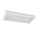PRISMATIC LED ΦΩΤΙΣΤΙΚΟ 2X9W ΧΩΝΕΥΤΟ 6400K 595X295mm