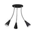 BRAD ΣΠΟΤ 3XE14 ΜΑΥΡΟ