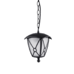 NICK ΦΑΝΑΡΙ ΚΡΕΜΑΣΤΟ 1XE27 ΜΑΥΡΟ