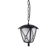 NICK ΦΑΝΑΡΙ ΚΡΕΜΑΣΤΟ 1XE27 ΜΑΥΡΟ