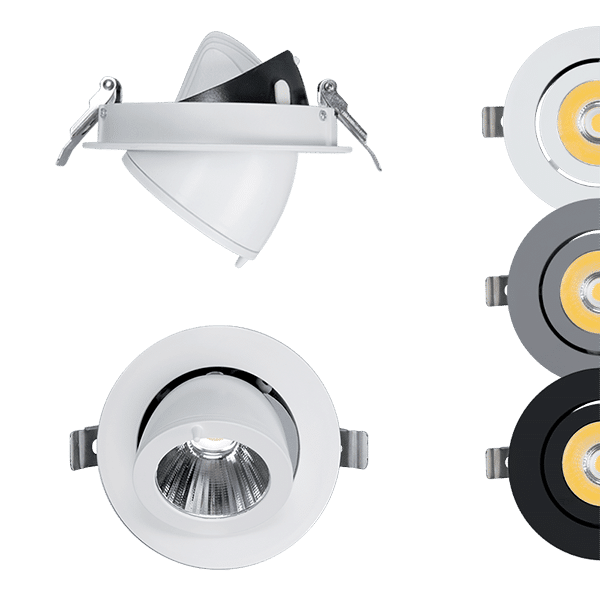 BL-39 SKY TL180 COB ΦΩΤΙΣΤΙΚΟ ΡΑΓΑΣ 20W 220-240V 4000K 24° ΜΑΥΡΟ - Image 1