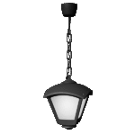 DARIO 250 GARDEN HANGING LAMP 1XE27 IP55 BLACK - Image 2