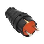 ELMARK ΦΙΣ ΑΡΣΕΝΙΚΟ ΚΑΟΥΤΣΟΥΚ 16А 2Р+Е ΜΑΥΡΟ - Image 2