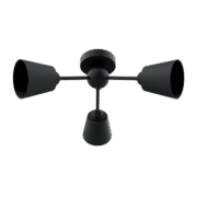 JUDY ΠΟΛΥΦΩΤΟ 3XЕ27 ΜΑΥΡΟ