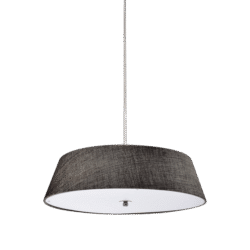 YVONNE ΚΡΕΜΑΣΤΟ ΦΩΤΙΣΤΙΚΟ 3XE27 D350 ΜΑΥΡΟ