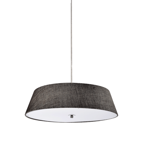 BL-55 YVONNE ΚΡΕΜΑΣΤΟ ΦΩΤΙΣΤΙΚΟ 3XE27 D350 ΜΑΥΡΟ - Image 1