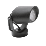 TOMMY MINI ΦΩΤΙΣΤΙΚΟ ΚΗΠΟΥ 1XGU10 CCT IP66 ΜΑΥΡΟ