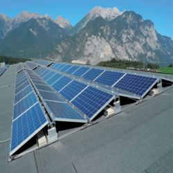 Βάση Στήριξης Ballast Elmark Για Φωτοβολταϊκά 30kW Σε Ταράτσα Με Πάνελ 580W