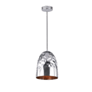 HAMMER-1D ΚΡΕΜΑΣΤΟ ΦΩΤΙΣΤΙΚΟ 1XE27 ΧΡΩΜΙΟ D190mm