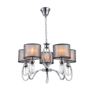 MERY ΠΟΛΥΦΩΤΟ 5XE27 ΧΡΩΜΙΟ D700X520mm