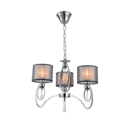 MERY ΠΟΛΥΦΩΤΟ 3XE27 ΧΡΩΜΙΟ D600X480mm