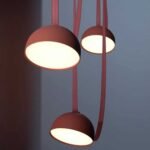 ELMARK LED Φωτιστικό 15W 48V CCT Πορτοκαλί – Ρυθμιζόμενο Design Φωτιστικό Οροφής - Image 3