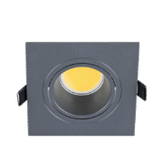 LED ΣΠΟΤ ΠΛΑΣΤΙΚΟ ΤΕΤΡΑΓΩΝΟ COB 7W 2700-3000K ΓΡΑΦΙΤΗΣ