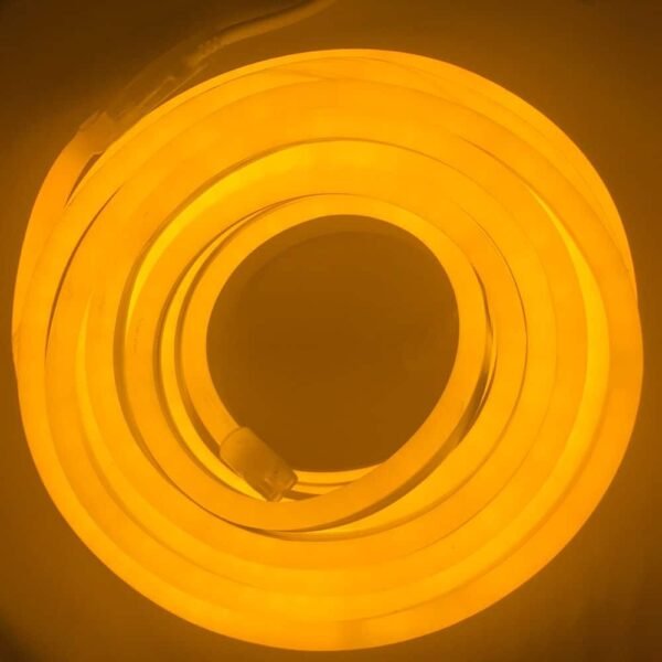 LED Neon Flex Elmark 12W/M 24V IP65 Κίτρινο - Image 2